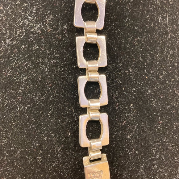 Heavy silver bracelet 925 sterling - Picture 4 of 7